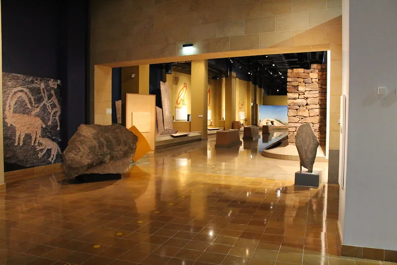 Photo of the interior at National Museum Saudi Arabia.