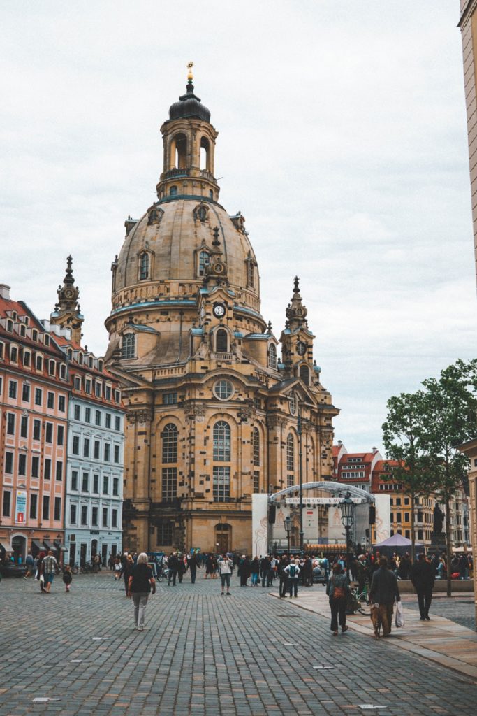 Photo of Frauenkirche, Dresden.