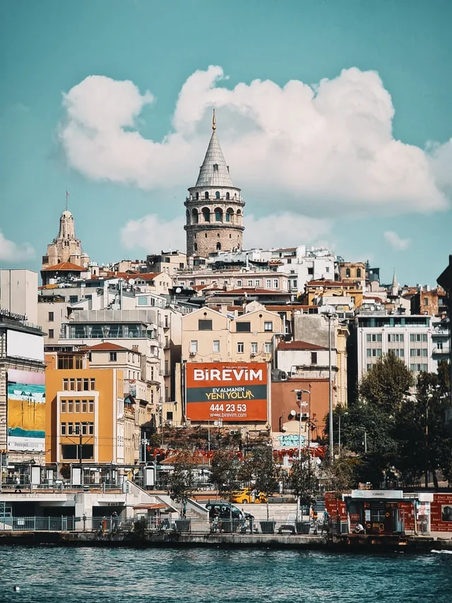 Best places to visit in Turkey Number 8 - Galata Tower from afar.