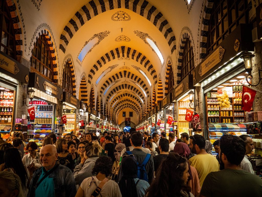 Best places to visit in Turkey Number 7 - Grand bazaar in Istanbul, Turkey.