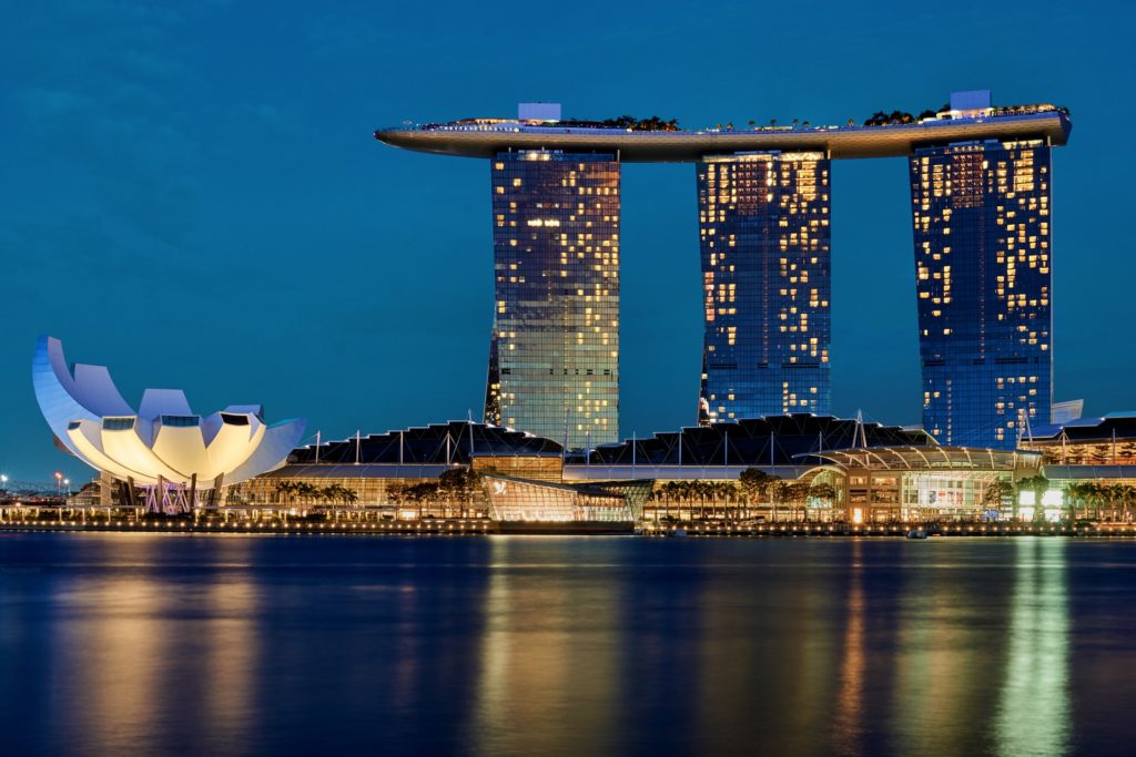 20 Places to include in your Singapore itinerary Number 2 - Iconic Marina Bay Sands.