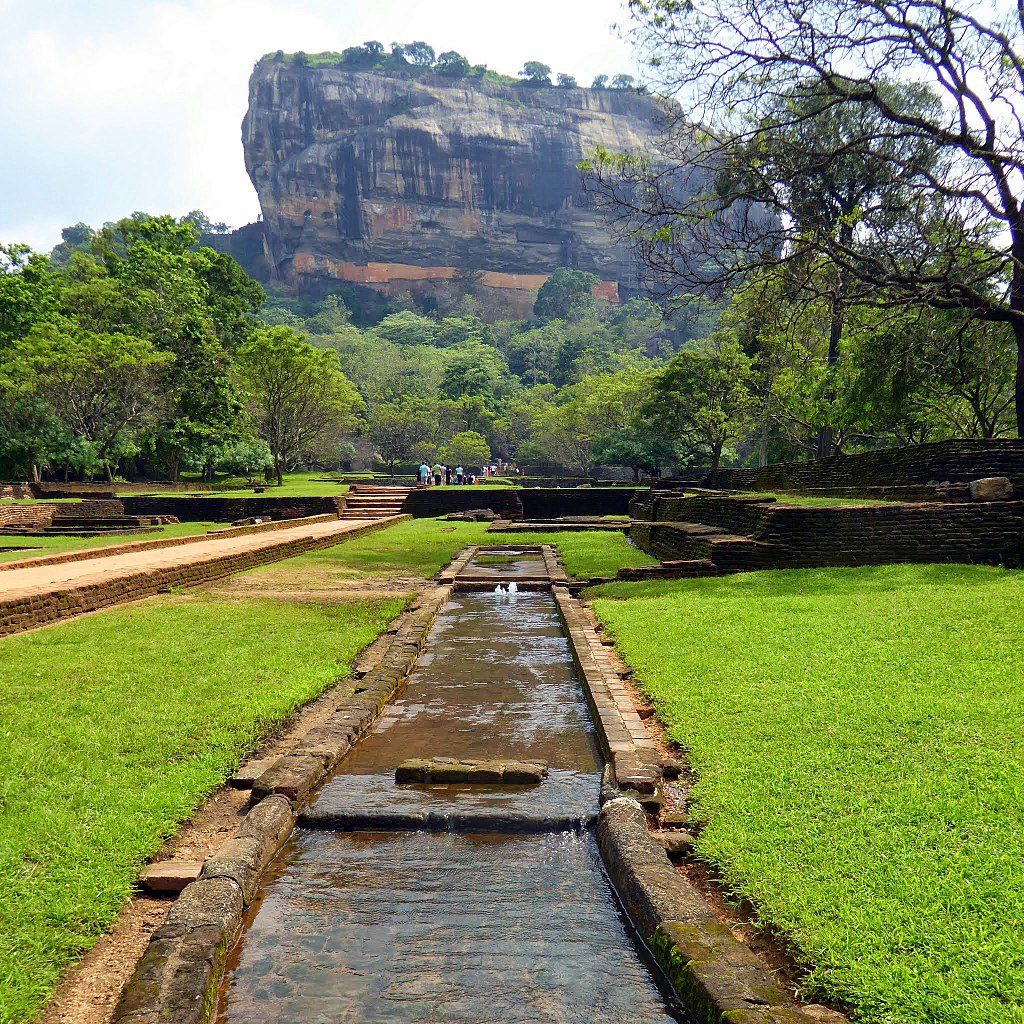 Water garden at Sigiriya