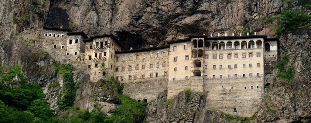 Best places to visit in Turkey Number 14 - Iconic Sumela monastery.