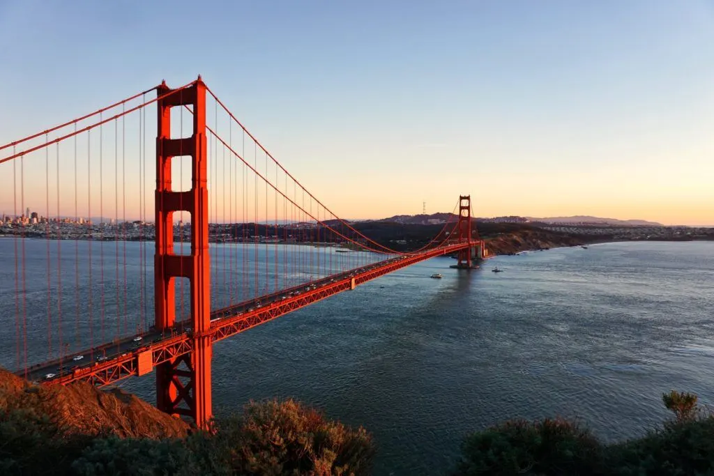 Best Places to Visit in USA Number 20 - Golden Gate Bridge