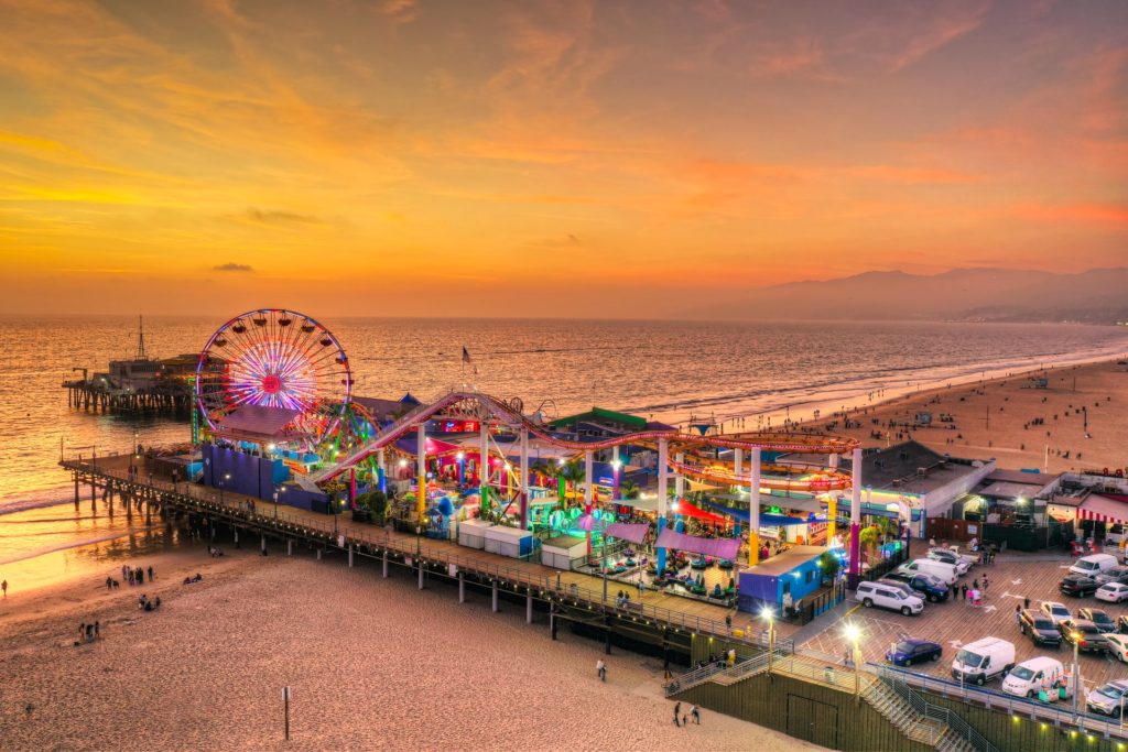 Best Places to Visit in USA Number 18 - Santa Monica Pier