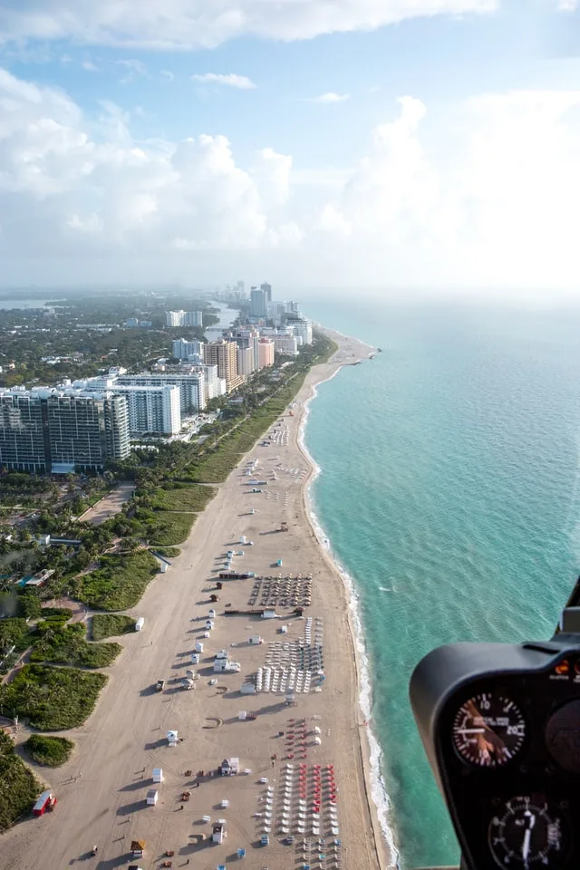 Aerial photo of the scenic South Beach