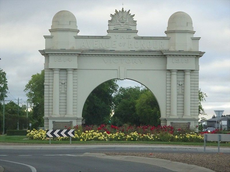 Arch of Victory at Ballarat