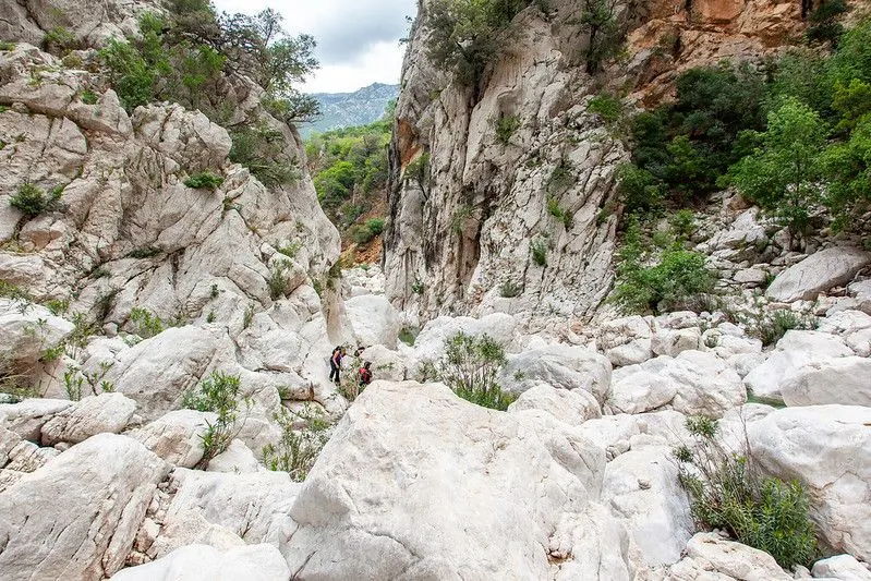 Photo of the Gorropu Canyon