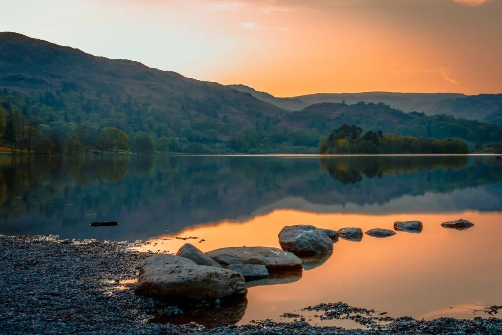 Photo of Lake District as Sun Sets