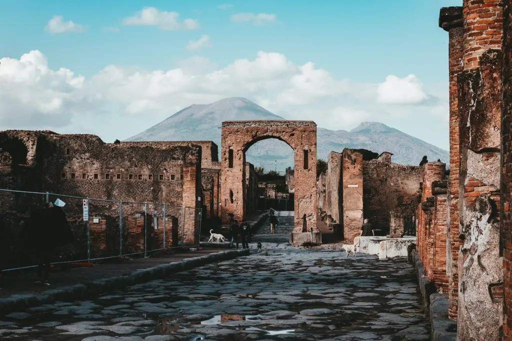 Places to visit in Italy Number 7 - Pompeii & Mount Vesuvius