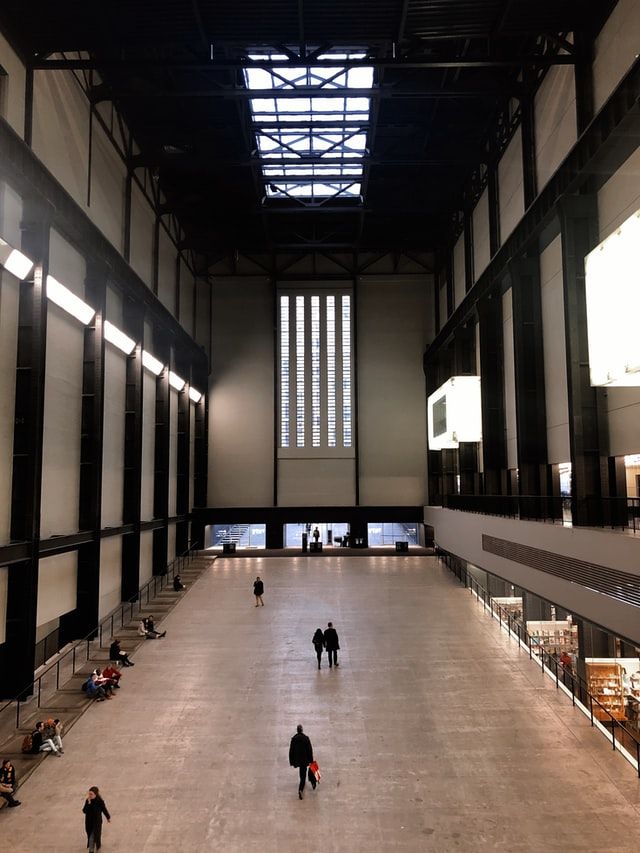 Phot of the interior of Tate Modern
