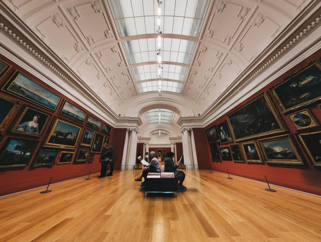 Photo of interior at Auckland Art Gallery