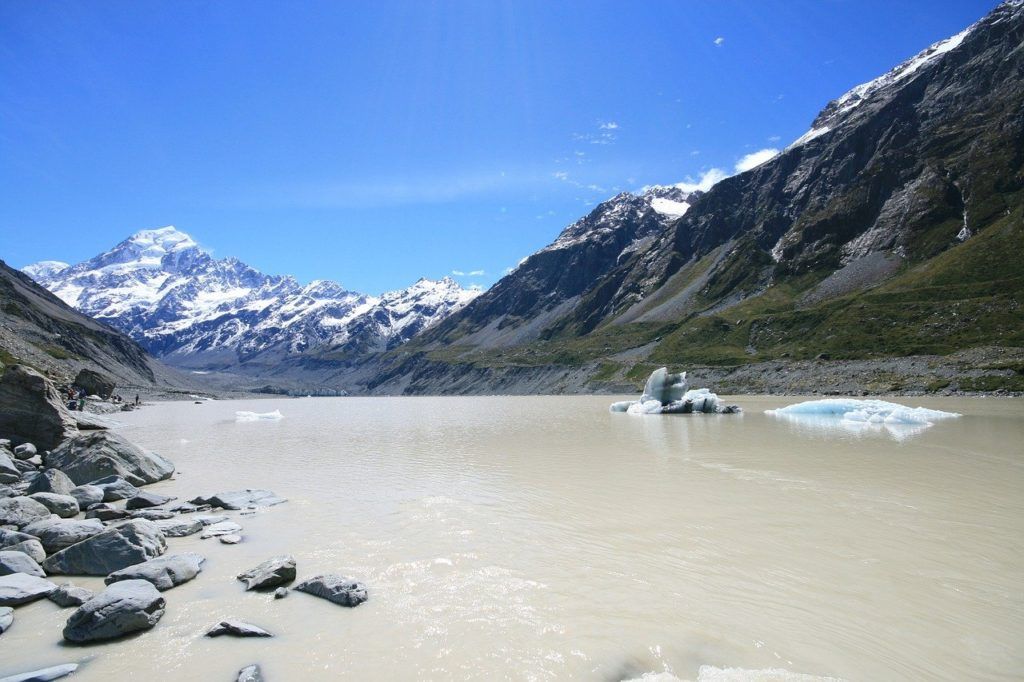 Mount Cook Glaciers
