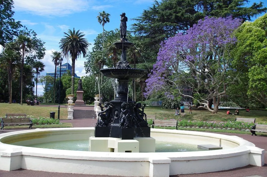 Fountain at Albert Gardens