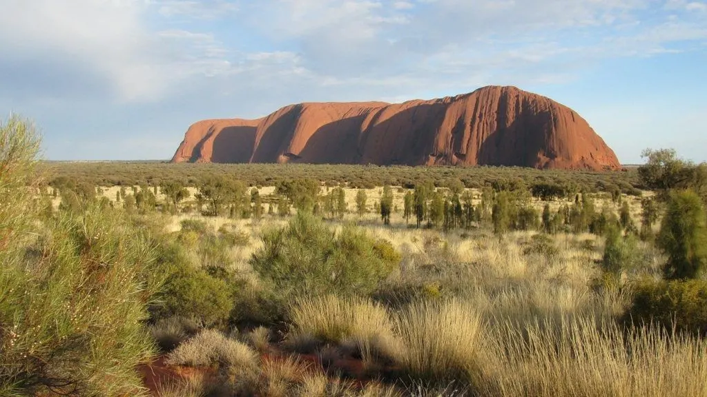 Ayers Rock from afar