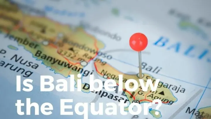 Bali on Map