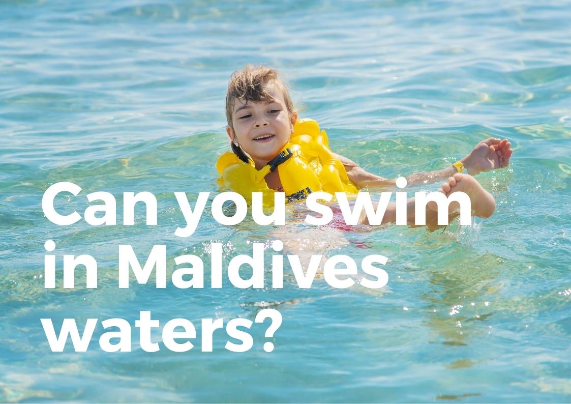 Swimming in Maldives Waters