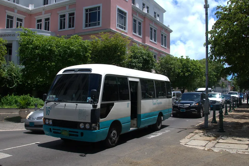 Bus in Nassau