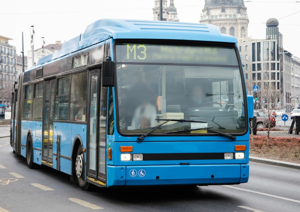 Budapest Blue Bus