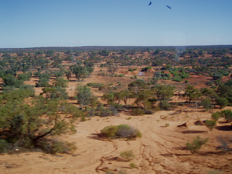 Aerial View of Great Victoria Desert