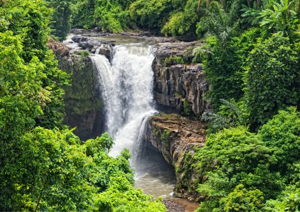 Scenic Tegenungan Waterfall