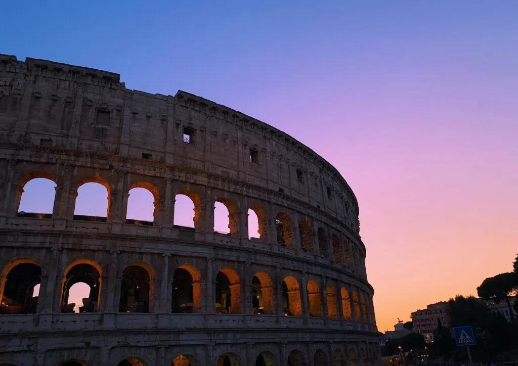 The Colosseum At Dawn
