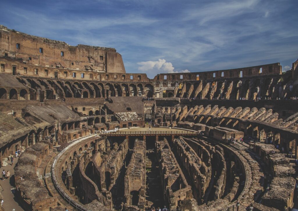 Interior Look at the Colosseum