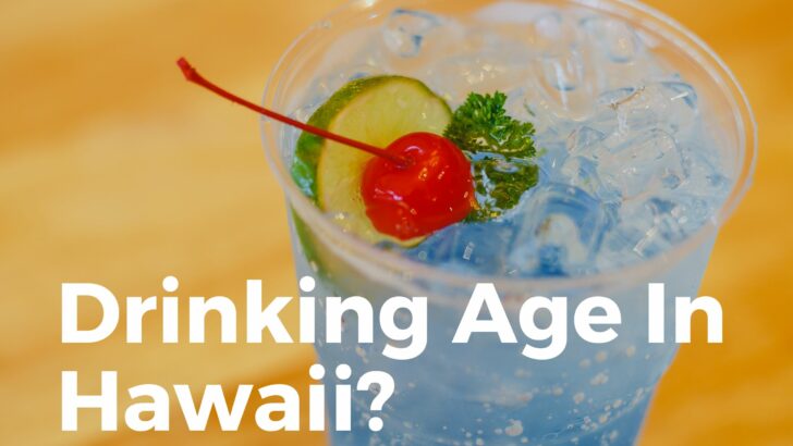 Drinking age in Hawaii