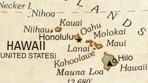 Hawaii Islands Map 480x270 