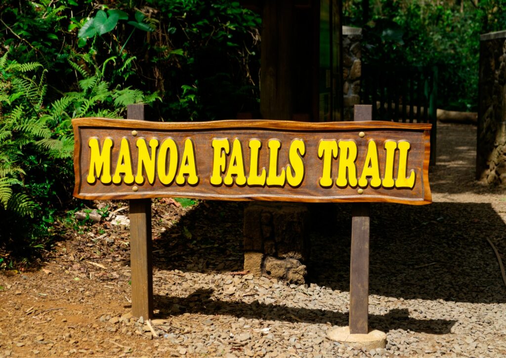 Manoa Falls Trail Board